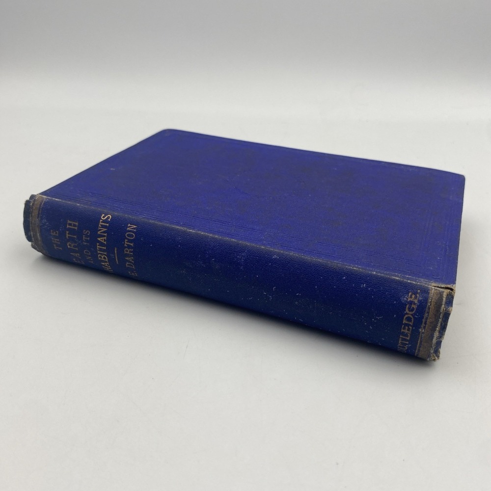 Antique The Earth and Its Inhabitants by Margaret E Darton 1868‎ HC